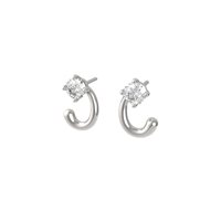 Ohrringe Rerum Dame in Silber Quarzo 24002